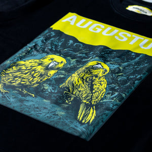 Kakapo birds t-shirt | black